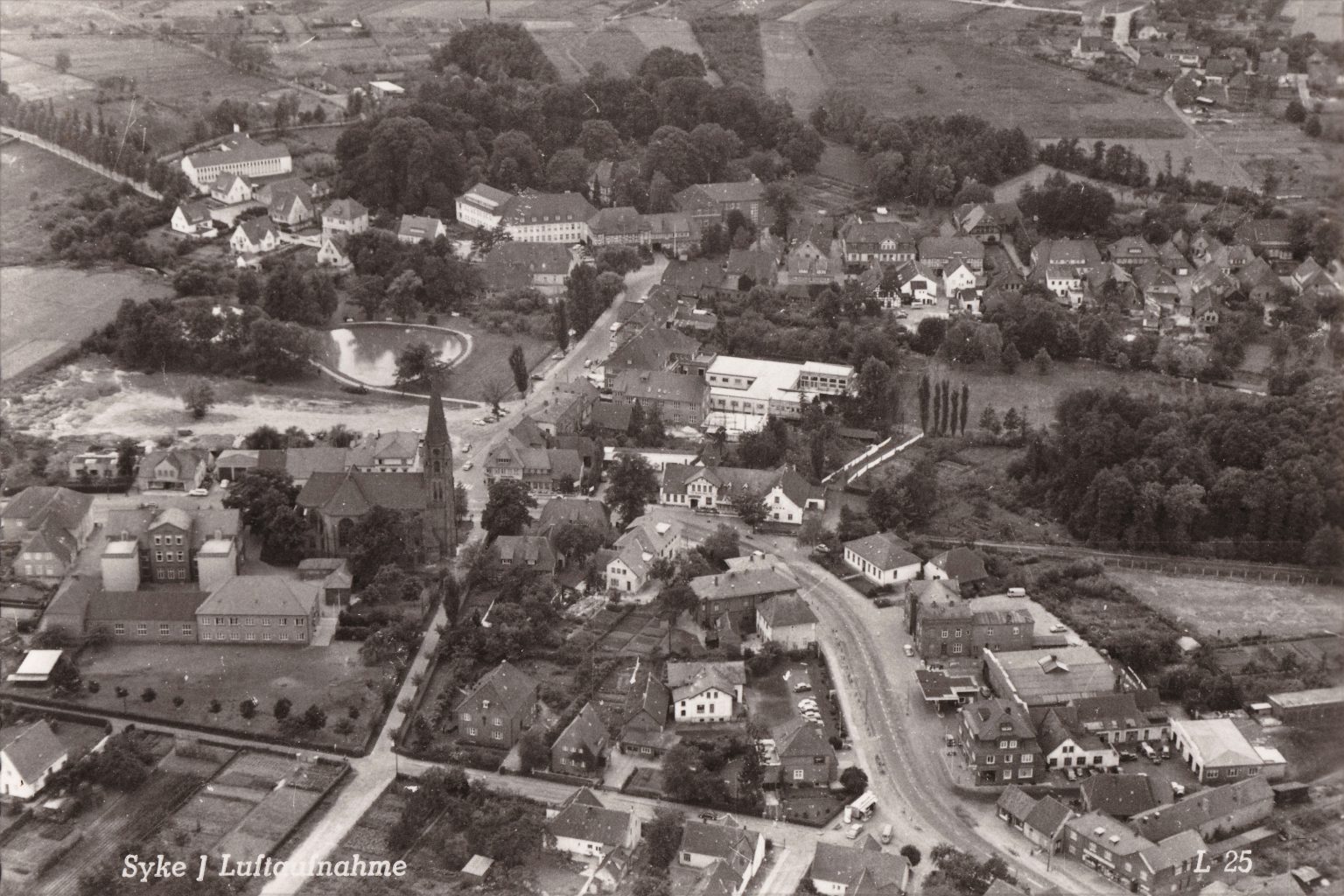 Syke Luftbild AnsichtskartenSyke